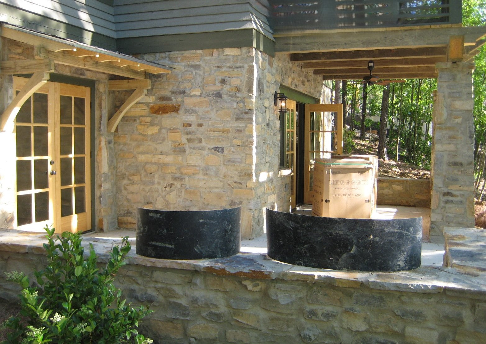 COTTAGE HILL BLUE + BROWN